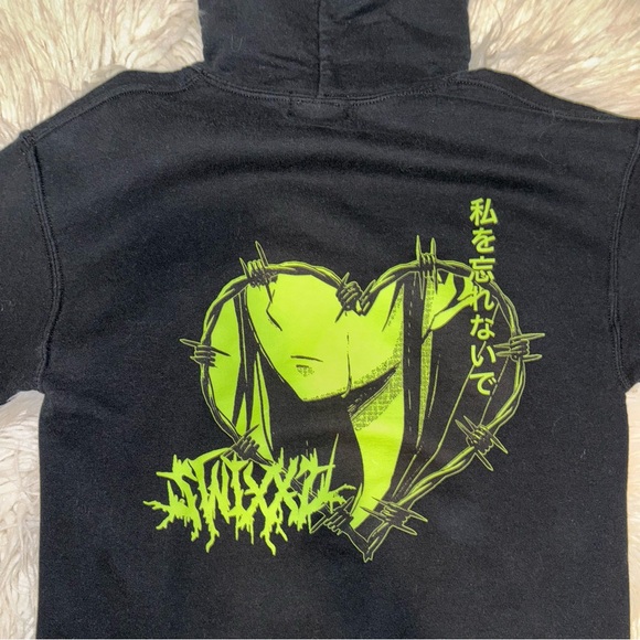 Zumiez SWIXXZ Neon Green Hoodie - Picture 3 of 4
